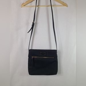 Kate Spade black Nylon crossbody purse